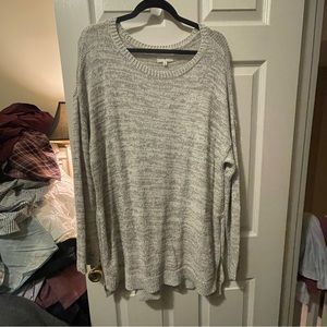 Lou & Grey zipper detail sweater XL